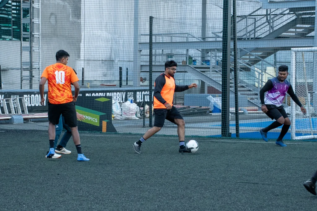 Embassy Energize Football players