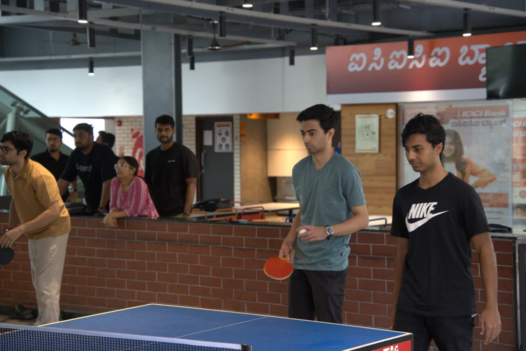 Embassy Energize table tennis players