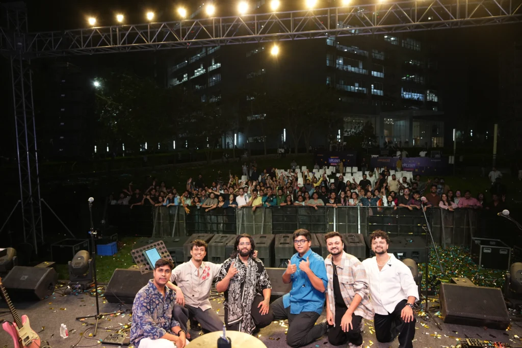 Embassy Office Parks' Got Talent stage group shot